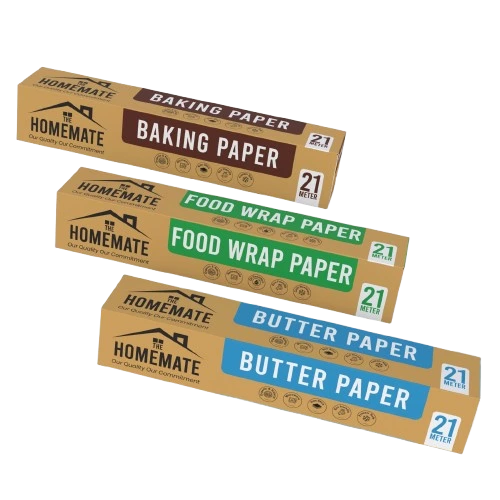 Buy FoodWrap Paper,Baking Paper, Butter Paper, Kitchen Towel - Thehomemate